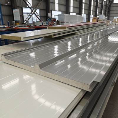 Fire Rating B1/B2 PU Roof Panel Customizable and Fire-Resistant Roofing Option