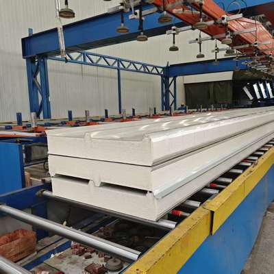 Customizable PU Roof Panel Polyurethane Sandwich Panel with Moisture Resistant and Sound Insulation for Cold Rooms