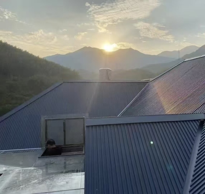 Al-Mg-Mn Alloy Greatwall Roof Panel with Weather-Resistant Coating and Superior Thermal Insulation for Industrial Buildings