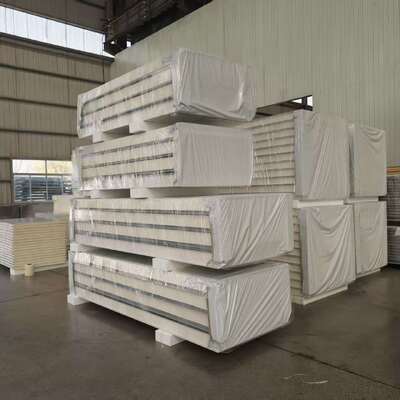 PU sandwich panel and Customizable PIR Sandwich Panel for Cold Rooms with Moisture Resistance and Sound Insulation and Cold storage chamber and cold storage sandwich panel 