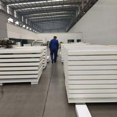 Fireproof and Waterproof Cleanroom Sandwich Panel with Customizable Thickness for High Cleanliness Environments