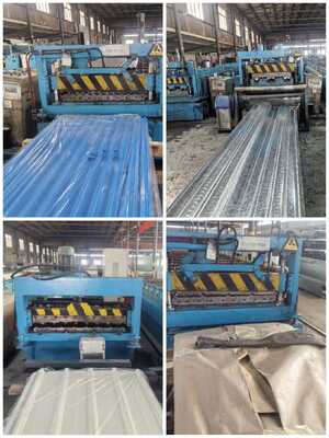 High Corrosion Resistance Corrugated Metal Decking with Load Capacity Up To 500 Kg/m² and Thickness 0.7mm to 1.5mm for Structural Support