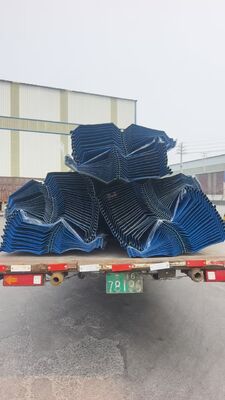 High Load Capacity Corrugated Metal Decking with Galvanized Steel and Custom Lengths Up To 6000mm