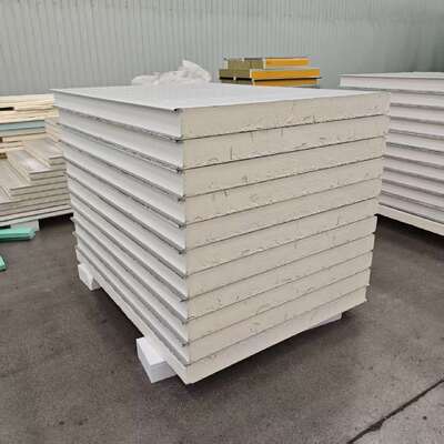 Polyurethane Sandwich Panel with Thermal Conductivity ≤0.020W/m*K, Fireproof B Rating, and Customizable Thickness 50-200mm
