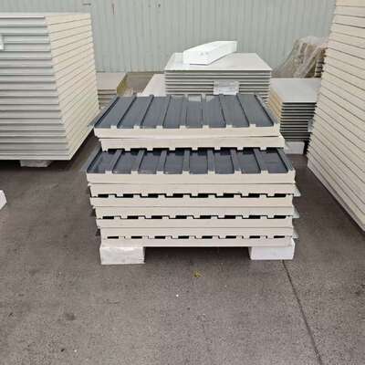PIR Roof Panels with Polyisocyanurate Foam Core Class B Fire Resistance, and Corrosion Resistant Properties