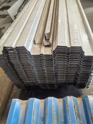 Corrugated decking sheet Ribbed metal decking Ribbed steel decking metal corrugated decking 