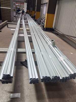 Rock wool sandwich panels clean room wall panels modula clean room panels cleanroom wall cladding