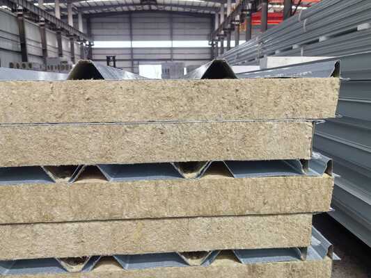 Rock wool sandwich panels clean room wall panels modula clean room panels cleanroom wall cladding