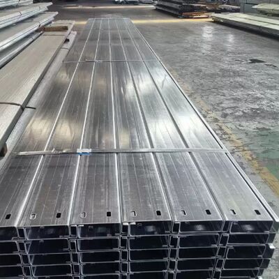 C Shaped Steel Purlin Steel GI Steel Metal Building Purlin Z Steel Profile C Steel Profile