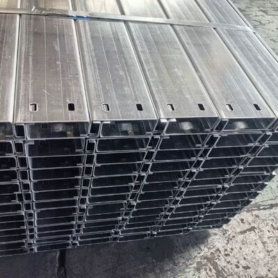 C Shaped Steel Purlin Steel GI Steel Metal Building Purlin Z Steel Profile C Steel Profile