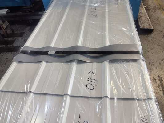 Customizable Colors Corrugated Metal Decking with High Corrosion Resistance and Load Capacity Up To 500 Kg/m²